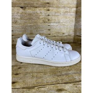 Adidas Originals Stan Smith Men's‎ Size 6 Triple White Low Shoes Sneakers